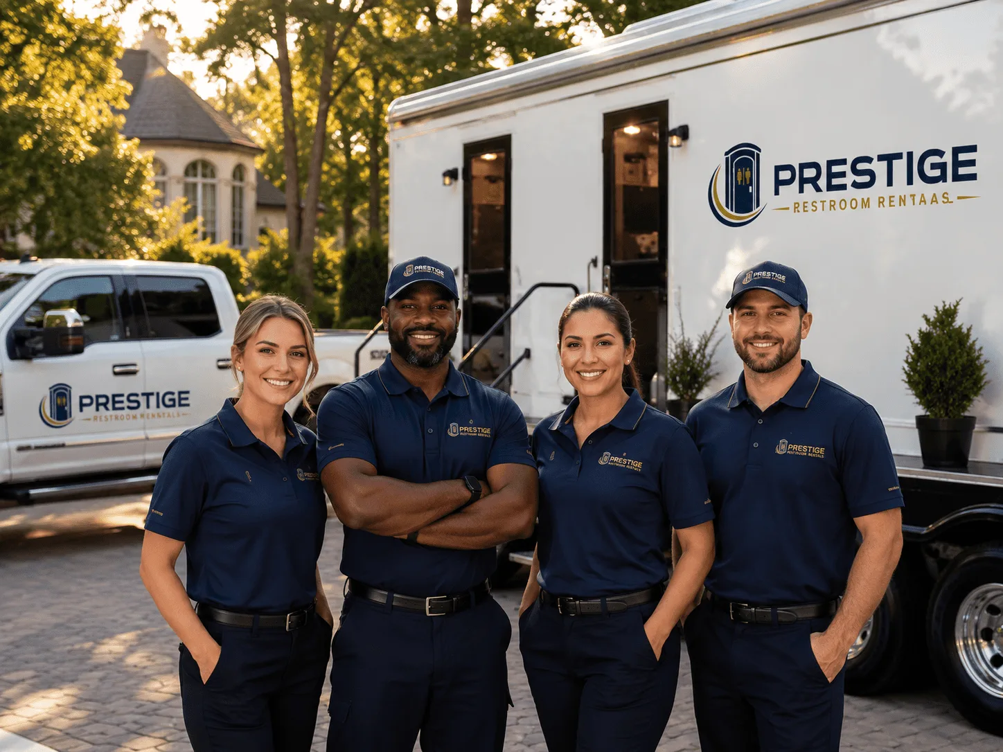 Trusted Luxury Portable Restrooms company in Leonard, ND